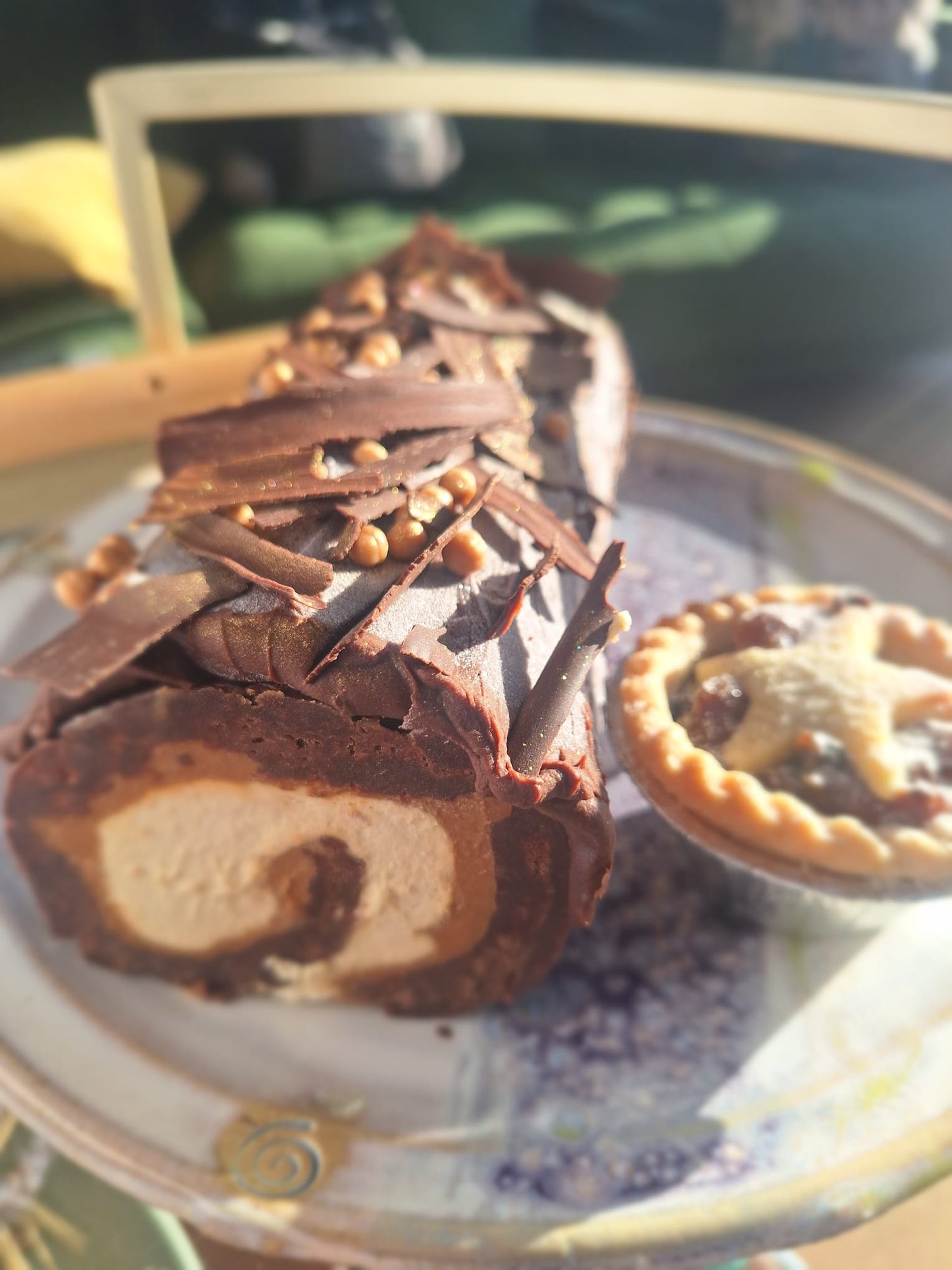 Tiramisu yule log - Wholesale