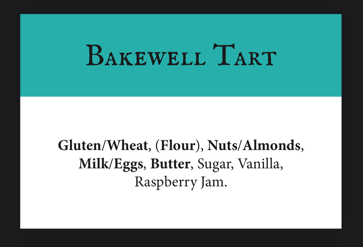 Bakewell Tart - Wholesale