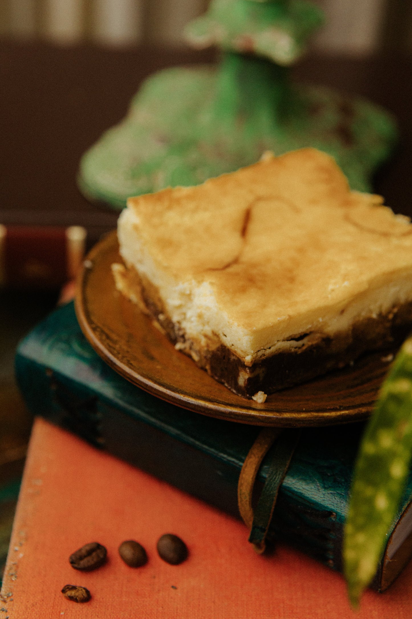 Toffee Pecan Cheesecake Brownie