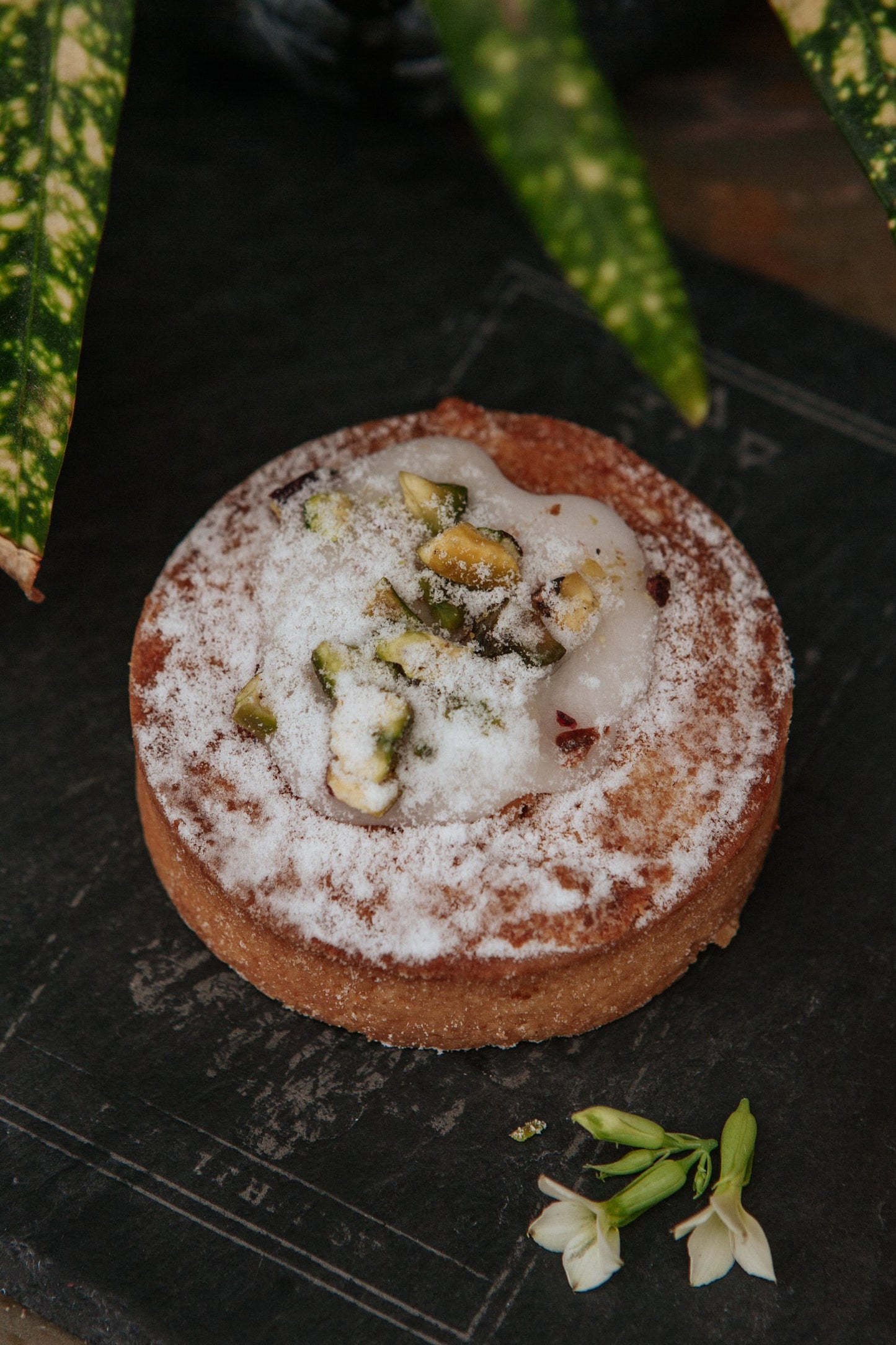 Lemon & Pistachio Bakewell Tart