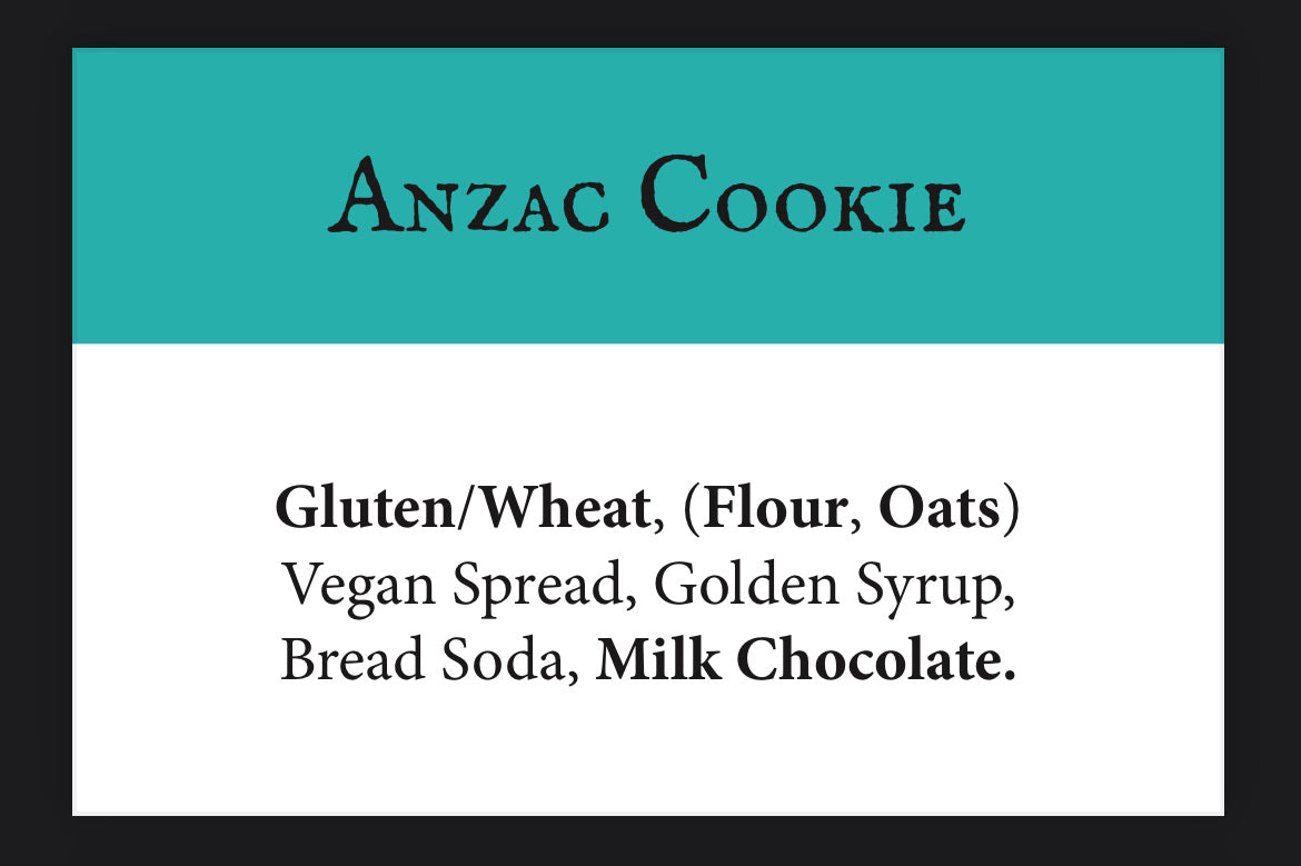 Anzac Cookie